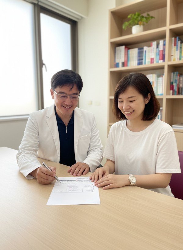 吳紹琥醫師在專業減重門診中傾聽患者需求 透過精密數據分析評估減重門診治療方案 醫病溝通探討肥胖心理成因的減重門診過程 提供客製化飲食計畫的專業減重門診服務