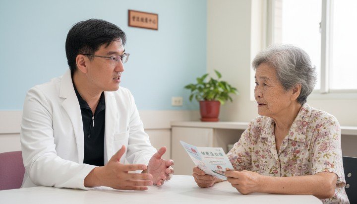 醫師向患者詳細解說基因檢測的數據分析 實驗室進行專業基因檢測的檢體處理流程 透過基因檢測結果規劃的精準減重飲食餐盤