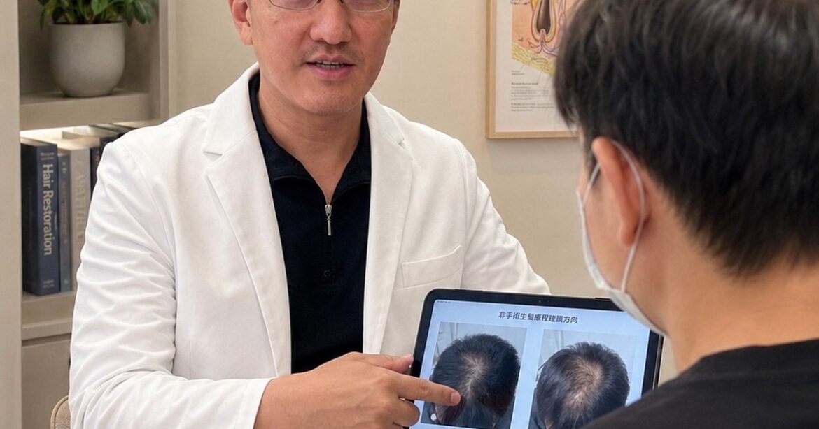 吳芮醫師揭示壓力與掉髮的關聯：中年落髮非手術增髮方法完整指南