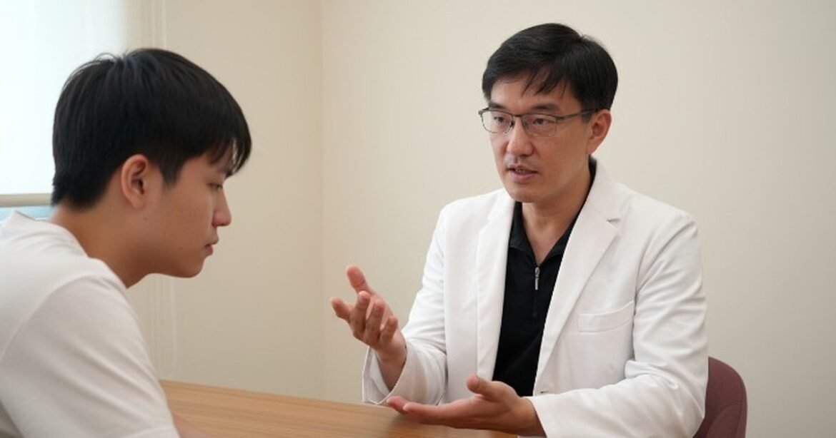 吳芮醫師講解壓力型落髮的處理方法