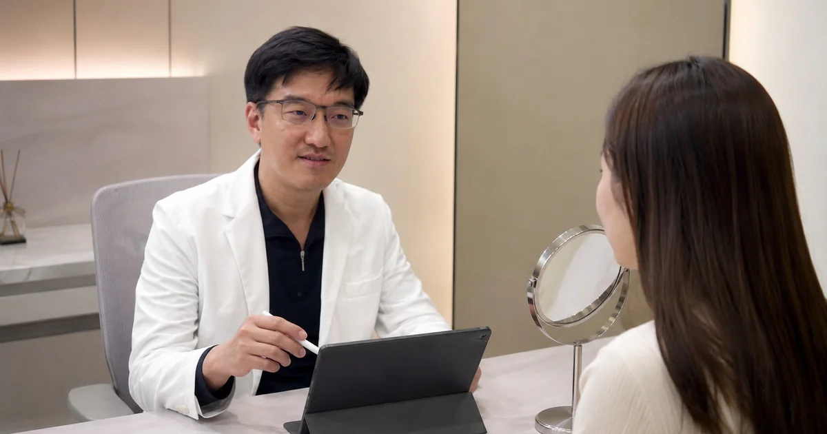 吳紹琥醫師圖解V臉療程分析,告別雙下巴與嬰兒肥的困擾。