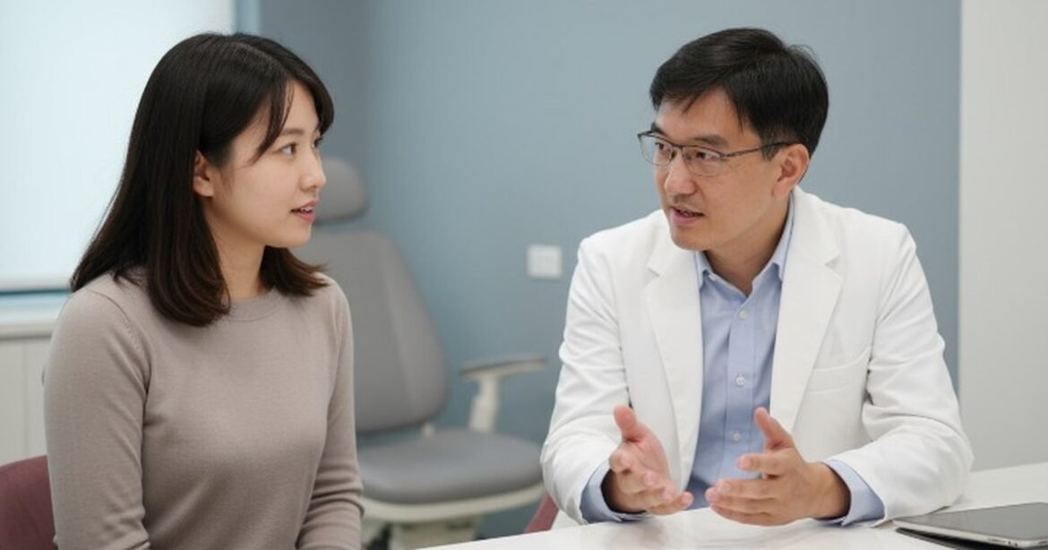 吳芮醫師講解粉刺形成原因的圖片說明