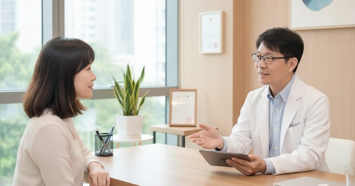 吳芮醫師分析案例分享，解釋雙下巴多重成因與複合式治療。