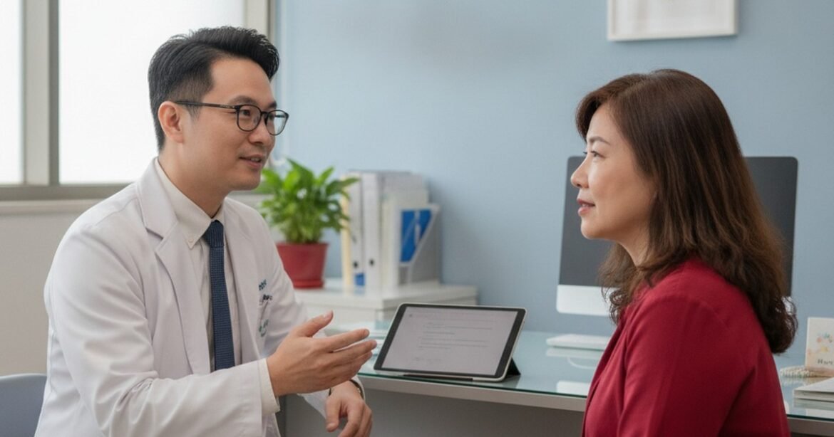 吳芮醫師強調麗珠蘭客製化療程的個人化肌膚評估與安全考量。